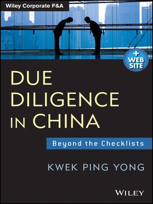 cover image of Due Diligence in China